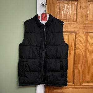 Gender-Neutral Water-Resistant Frost-Free Puffer Vest for Kids